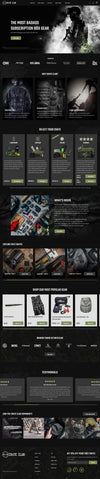 Praella Shopify Plus Agency - Crate Club Case Study - Homepage Desktop Crate Club