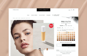 Praella Shopify Plus Agency - Fenty Beauty Homepage