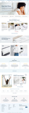 Praella Shopify Plus Agency - Pillows.com mobile mockup