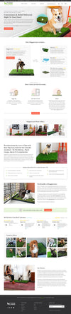 Praella Shopify Plus Agency - Doggie Lawn Homepage